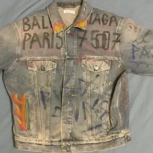 Balenciaga graffiti jacket